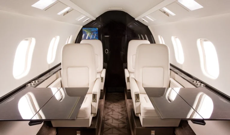 learjet 60 Interior